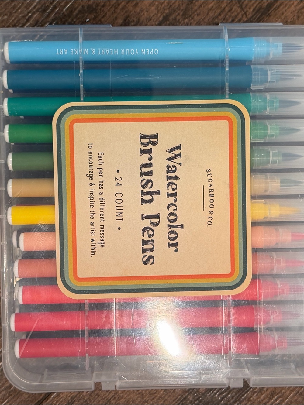 Emily Lex Studio watercolor workbook and watercolor pen set. - Picture 4 of 5